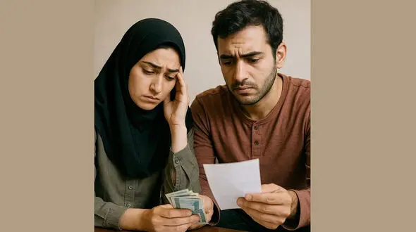 از اجاره ۲۰ میلیونی خانه تا سفره خالی؛ روایت زندگی یک زوج جوان در تهران / ماهانه باید 7 میلیون هم قرض کنند تا زندگی بچرخد!