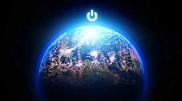 امشب در ساعت زمین، برای زمین، یک ساعت کمتر برق مصرف کنیم