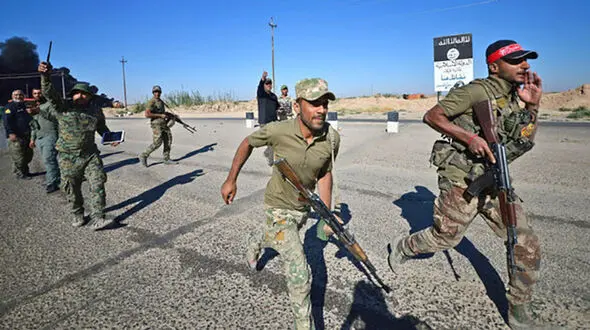 حشد شعبی عراق حمله داعش را به گذرگاه مرزی سوریه ناکام گذاشت
