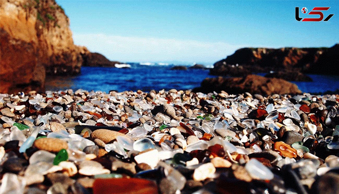 بکرترین ساحل شیشه ای در روسیه
