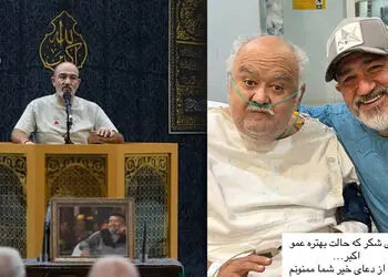 مهران غفوریان: شبی نیست که به یاد آقای عبدی گریه نکنم