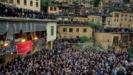 آئین علم بندان محرم در ماسوله
