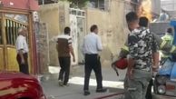 
آتش کارگاه مبل سازی در خمینی شهر را سوزاند