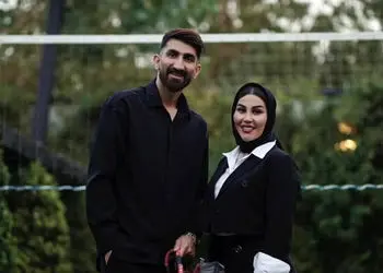 فیلم/ اکرم بانو زن علیرضا بیرانوند تغییر چهره داد / من هیچ وقت کادو روز مرد به شوهرم ندادم / همش اون کادو می ده
