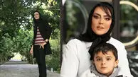 فیلم/ نگاهی به چیدمان لوکس ویلای  دلباز شهربانو منصوریان با استخر روباز و یک شناگر حرفه‌ای/ انگار در بهشت قدم می زنی 