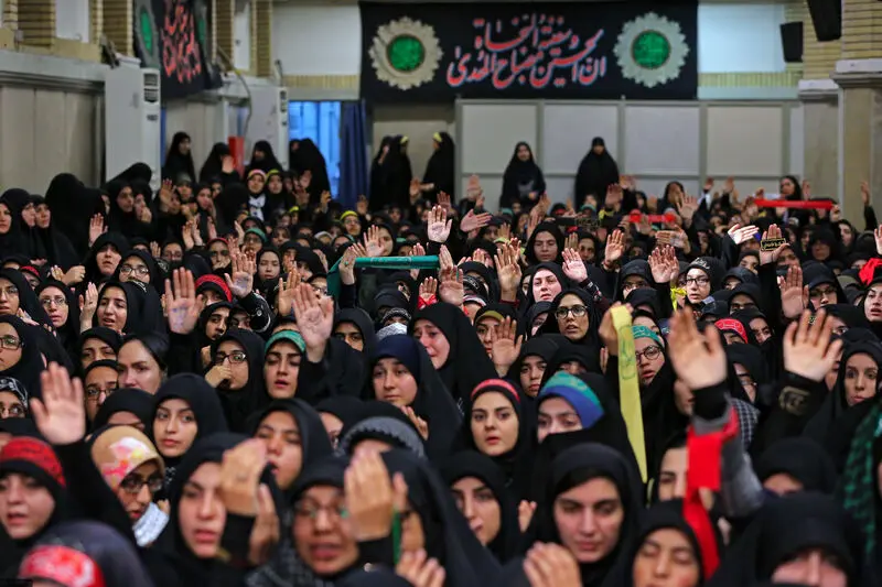 مراسم عزادارای اربعین حسینی در حسینیه امام خمینی(ره) آغاز شد