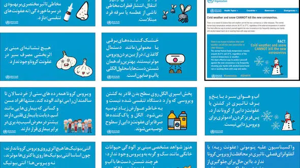 پاســخ به چند شایعه کرونایی / سازمان بهداشت جهانی اعلام کرد