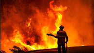 فیلم آتش سوزی وحشت آور نخلستان های منطقه ذولفقاری آبادان / این آتش سوزی ها عمدی است؟ 