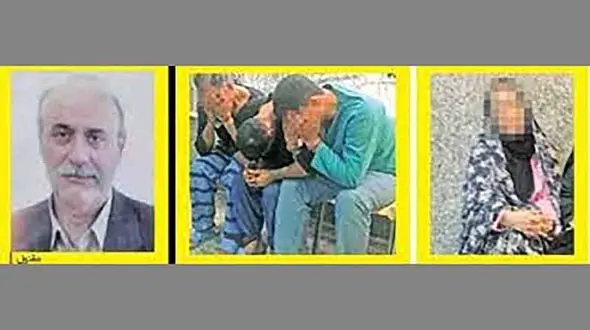 قتل دکتر محمود باستانی توسط 3 قاتل اجیر شده / عروس خانواده نقش قتل را کشیده بود + عکس
