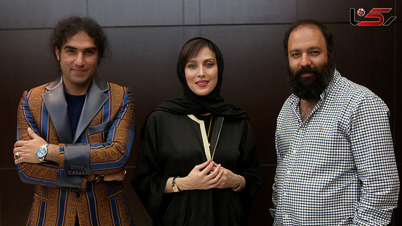 بازیگر معروف زن در پشت صحنه کنسرت رضا یزدانی +عکس