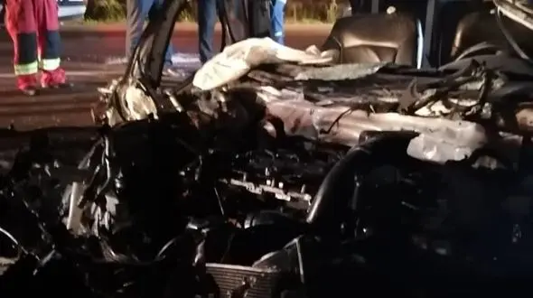 تصادف مرگ بار/به همراه فیلم و عکس