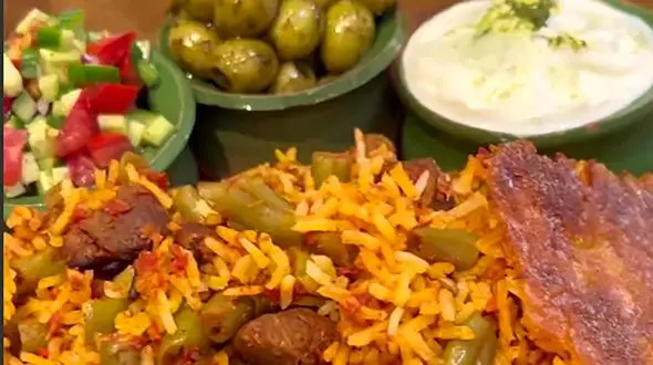 ایندفعه لوبیا پلو رو با این روش درست کن + فیلم