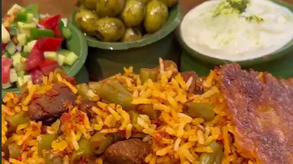 ایندفعه لوبیا پلو رو با این روش درست کن + فیلم