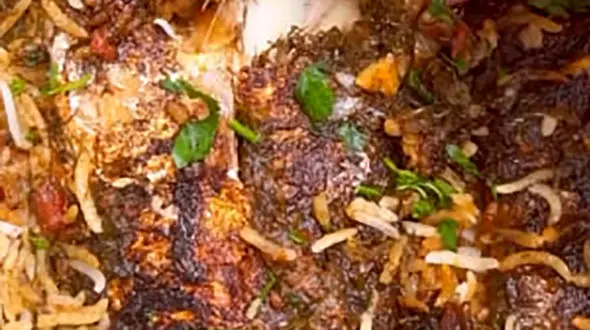 چالش غذاهای اصیل خوزستان؛ مدفونه ماهی + فیلم