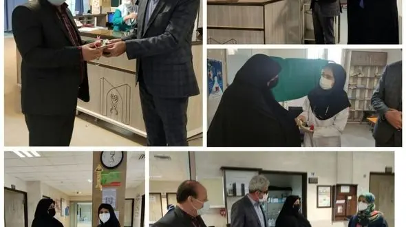 فرماندار هشترود از مراکز درمانی وبهداشتی هشترود باز کردید