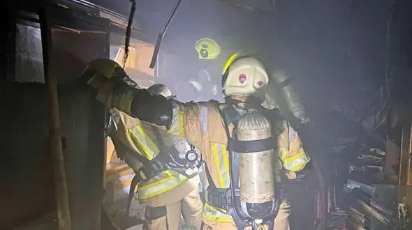 وقوع حریق در ساختمان اداری بلوار کشاورز