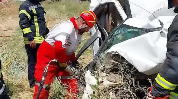 پایان تلخ سفر در سفیددشت/  واژگونی خودرو جان ۴ نفر را گرفت