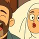 فیلم/ شوخی باحال با عاشقانه‌های یواشکی نعیمه نظام‌دوست و احسان علیخانی به سبک ایران قدیم/ وااای از دست نعیمه و شیطنتهاش