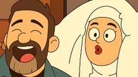 فیلم/ شوخی باحال با عاشقانه‌های یواشکی نعیمه نظام‌دوست و احسان علیخانی به سبک ایران قدیم/ وااای از دست نعیمه و شیطنتهاش