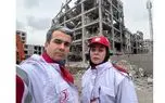 بیرون کشیدن جسد نوزاد ۲۰ روزه از زیر آوار تا نجات سرباز / ۲۶ روز امداد بی‌وقفه تازه و عروس داماد هلال احمری در قلب جنگ 