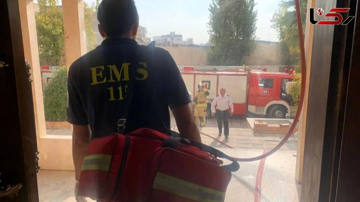 آتش‌سوزی در برج ۸ طبقه خیابان تیموری / نجات ۷۰ نفر از میان شعله ها