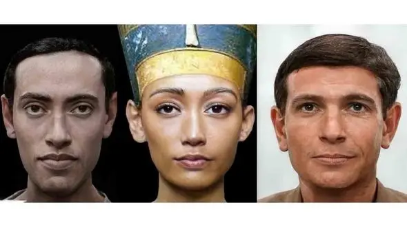 چهره پادشاهان مصر اگر زنده بودند / قبل و بعد از بازسازی + فیلم 