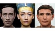 چهره پادشاهان مصر اگر زنده بودند / قبل و بعد از بازسازی + فیلم 