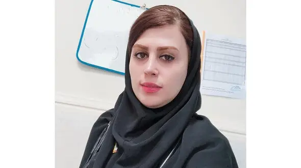 کار زیبای خانم پزشک خوزستانی در غوغای کرونا + عکس