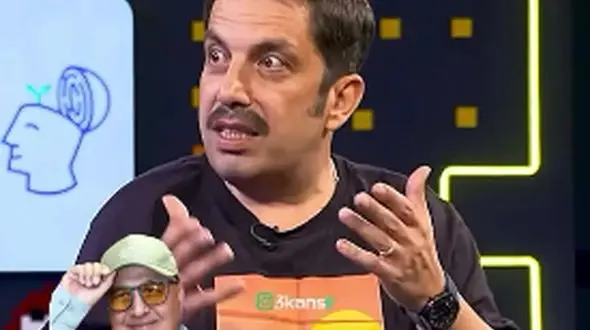 فیلم/ تقلید صدای رضا عطاران توسط عباس جمشیدی‌فر / امیرحسین قیاسی انقدر خندید اشکش در اومد!