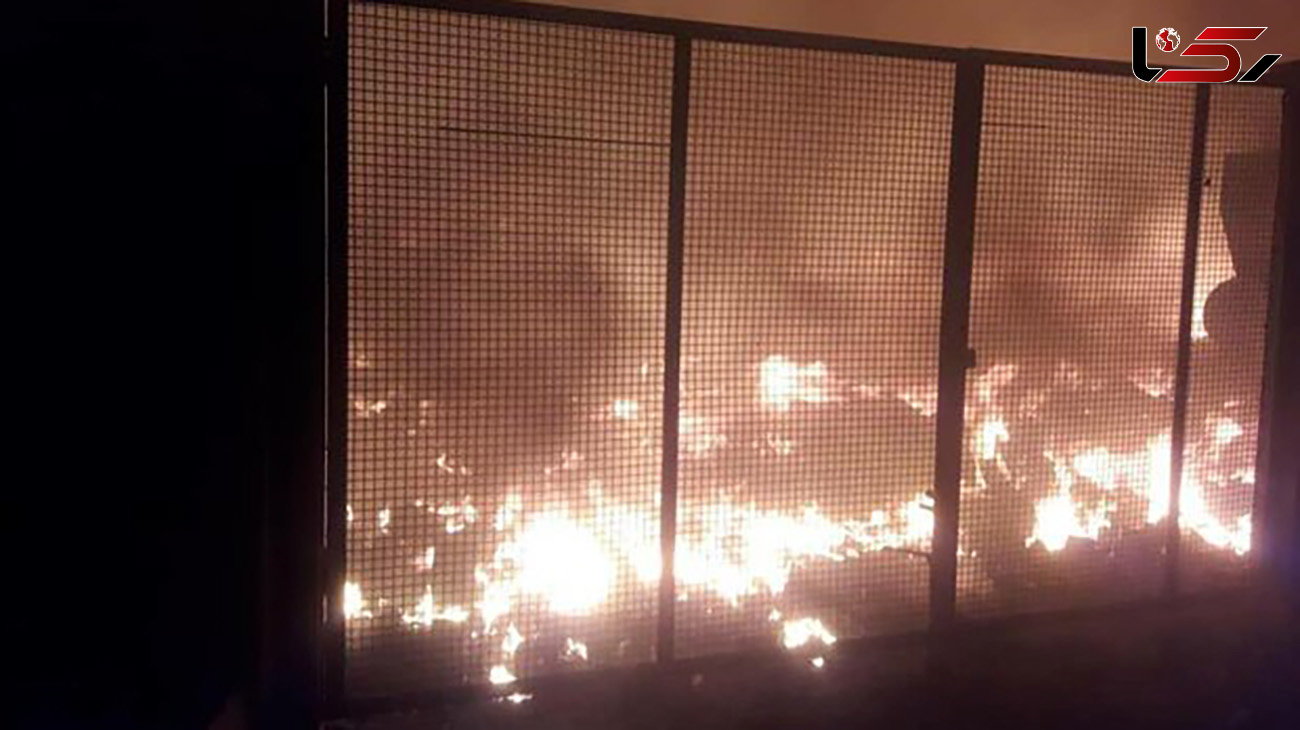 حمله با مواد آتش زا به دادگاه انقلاب اسلامی شیراز