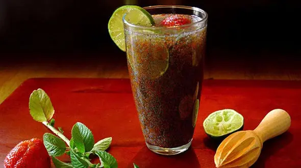 درمان لک صورت با خاکشیر