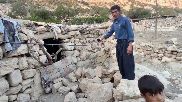 زلزله زدگان اندیکا، آواره در سرما / زلزله  400 خانه روستایی را صد در صد تخریب کرده/ نیاز فوری به 500 کانکس