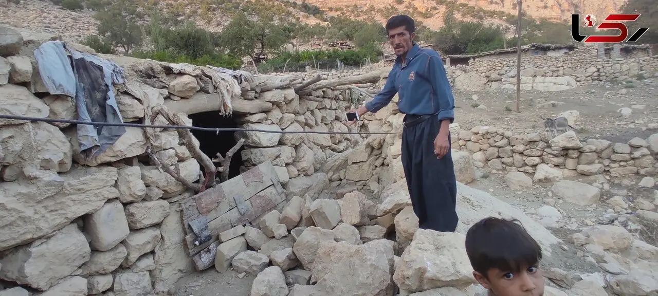 زلزله زدگان اندیکا، آواره در سرما / زلزله  400 خانه روستایی را صد در صد تخریب کرده/ نیاز فوری به 500 کانکس