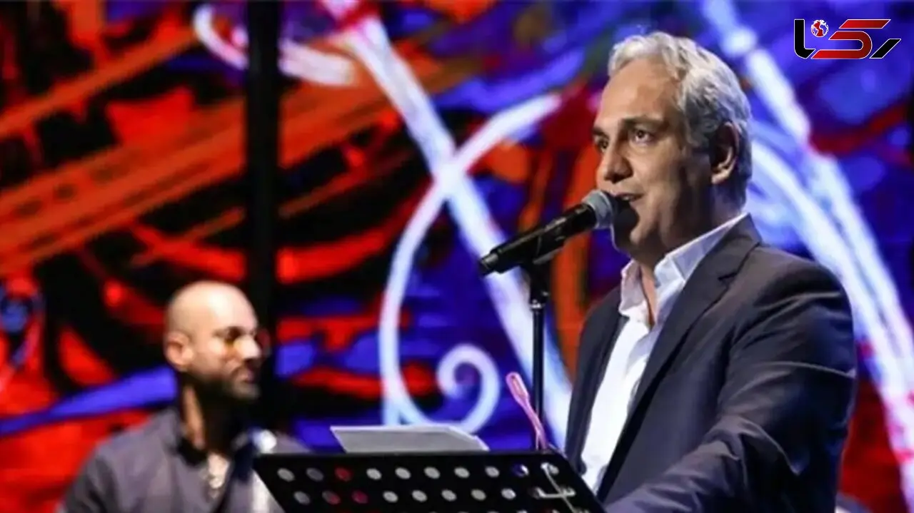 آواز بهشتی مهران مدیری با آهنگ آنور آبی  در کنسرتش ! /  همه سوپرایز شدند !