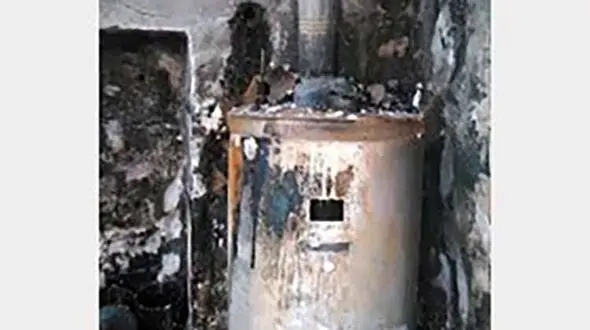 انفجار آبگرمکن در کازرون
