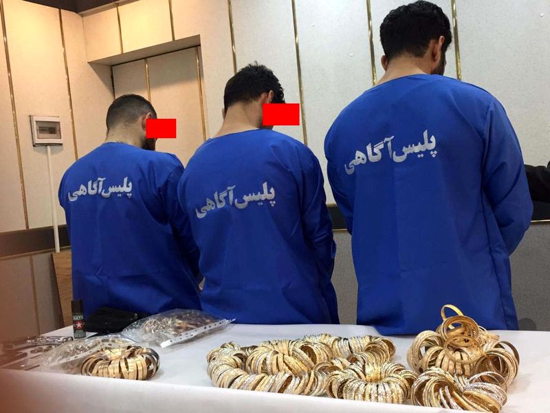 سرقت تهران طلافروشی خیابان خیام