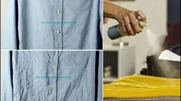 تولید اسپری ای که لباس های دانشجویان را اتو می کند