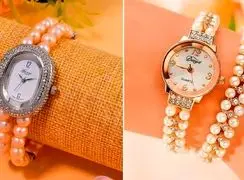 15 مدل ساعت مچی زنانه مرواریدی لوکس؛ هدیه ای برای خانم های بااستایل