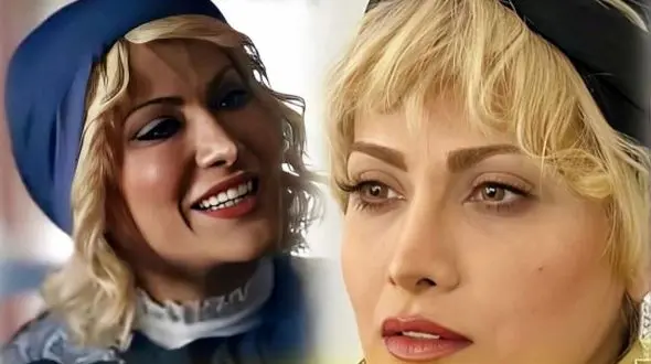 ریحانه رضی، همسر بابک حمیدیان در سریال تاسیان : خیلی استرس داشتم وقتی بعد از 1/5 سال به گروه فیلم‌برداری  اضافه شدم  / حوری شدم ...