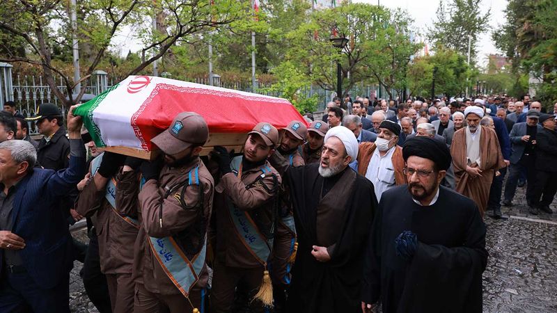 مراسم تشییع پیکر مرحوم حجت‌الاسلام‌ حسینعلی نیری امروز ۱۶ فروردین ماه در مسجد ارک تهران