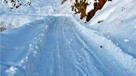  ارتفاع برف در کوهرنگ به ۷۰ سانتی متر رسید /۲ مسیر ارتباطی مسدود شد