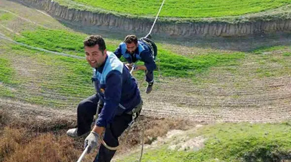 جوانان دکل ‌نشین مازندرانی بین المللی شدند + عکس