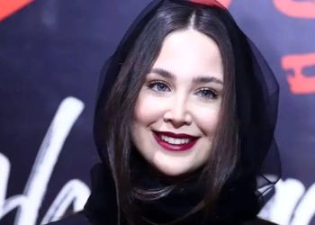 تینا یلان، بازیگر سریال «اجل معلق» در اکران «گوزن‌های اتوبان»