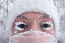 مردم سیبری در دمای منفی 71 درجه سانتیگراد چگونه حمام می کنند؟ + فیلم