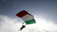 سقوط دلخراش چترباز در جواهرده رامسر