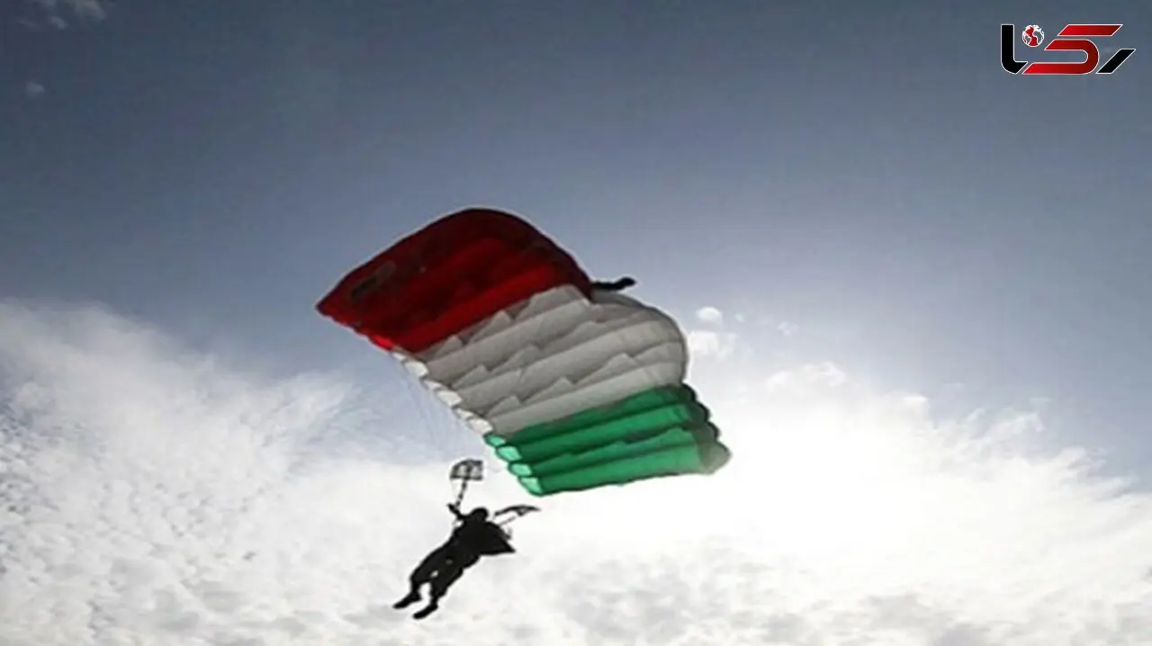 سقوط دلخراش چترباز در جواهرده رامسر