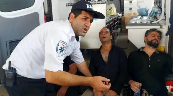 گرمازدگی ۲ هزار و ۵۰۰ زائر در مرز مهران طی ۳ روز گذشته