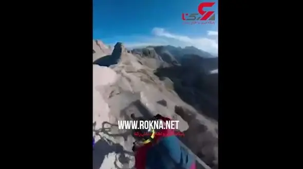 فیلم نفس گیر از دوچرخه سواری جنون آمیز در لبه پرتگاه + فیلم 