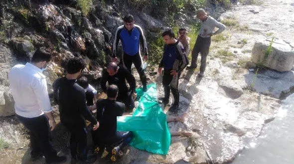 غرق شدن جوان 27 ساله ساروی  + عکس 