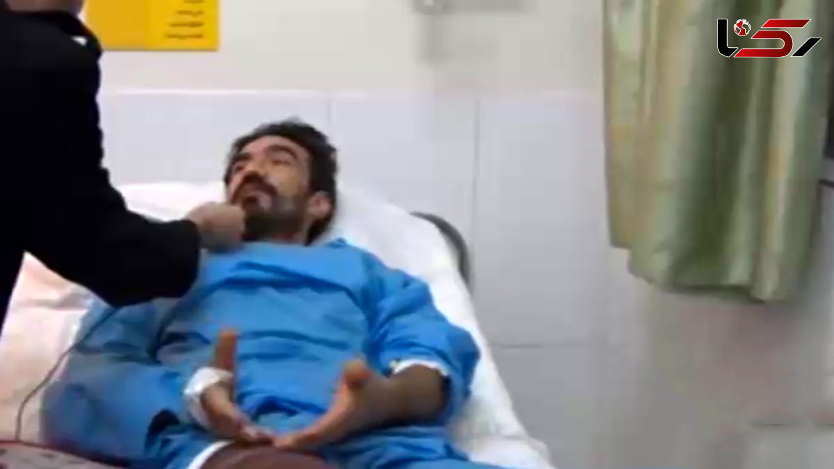 گفتگو با مرد شاهین شهری که در نا آرامی ها شب گلوله خورد / آن ها گفتند بگو ماموران زده اند!+ فیلم و عکس